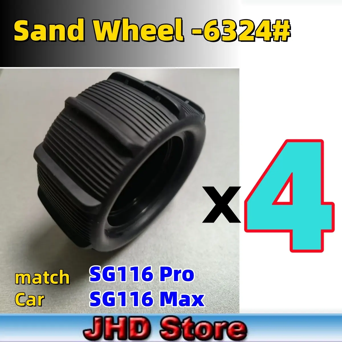 JHD SG116 MAX Wheel Body - Original Accessory for ZLL RC Cars