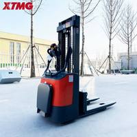 Empileur standard XTMG pratique de 1,5 tonne pour le transfert de palettes en usine et la manutention de produits finis