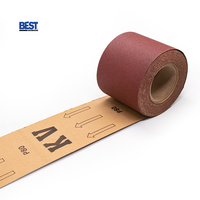 Rouleau de papier abrasif en tissu X-wt enduit de carbure de silicium, personnalisable