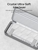 Étui rigide en EVA de haute qualité pour clavier de jeu mécanique, organiseur de câbles numériques, sac de rangement pour étui de voyage portable