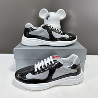 Baskets décontractées respirantes haut de gamme pour hommes – Chaussures polyvalentes et tendance avec empiècements en maille, légères et confortables pour le fitness