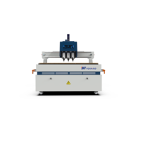 Machine de fraisage CNC YOUHAOCNC à haute précision 1325 à plusieurs broches avec ATC et pompe pour l'industrie du meuble, la fabrication de portes en bois, la menuiserie