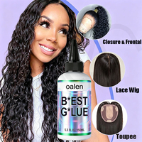 Colle forte imperméable pour extensions capillaires et perruques en dentelle, 150 ml (5,3 oz), marque privée, meilleure adhésion pour peaux grasses