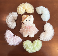 Poupée en peluche pour filles de 17 cm, combinaison en dentelle, fil de laine, 10 cm, haute qualité, en stock