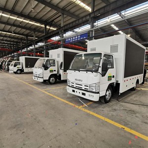 ISUZU 100P Led Display Box Truck Mobile Led Screen Billboard Truck Led Advertising Truck for Sale - Product Image 4