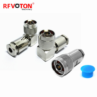 Connecteur RF de type N, prise mâle N, prise femelle, coudé droit, coudé à 90 degrés, adaptateur de type T 3 voies, connecteur N IF