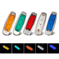 12V 24V LED Auto anhänger LKW Seiten markierung leuchte Ampel Warnleuchte 24V LKW LED Seiten markierung leuchte