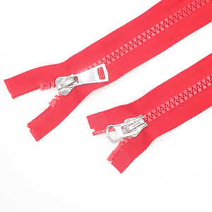 <span class=keywords><strong>Fermeture</strong></span> à glissière en résine brillante 8 # Double <span class=keywords><strong>curseur</strong></span> <span class=keywords><strong>Fermeture</strong></span> à glissière en plastique à séparation bidirectionnelle <span class=keywords><strong>pour</strong></span> sweat à capuche Double face - Product Image 4