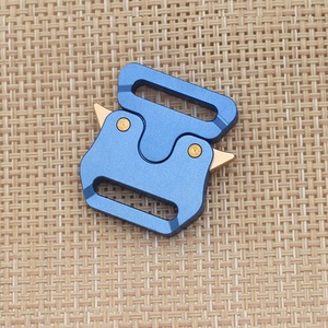 Venta caliente hebilla de liberación rápida mosquetón de aluminio Clip gancho mochila hebillas de liberación táctica - Product Image 5