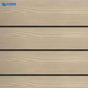 Yüksek kaliteli olmayan asbest kayar paneller su geçirmez ahşap tahıl dış duvar Fiber çimento cephe giydirme Fiber çimento panel - Product Image 4