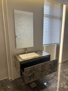 Module de salle de bain de luxe préfabriqué en acier léger, cabine de douche tout-en-un intégrée - Product Image 2