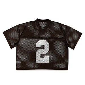 Maillot de <span class=keywords><strong>football</strong></span> américain personnalisé, coupe ample en maille, sublimation, style streetwear, coupe courte - Product Image 3