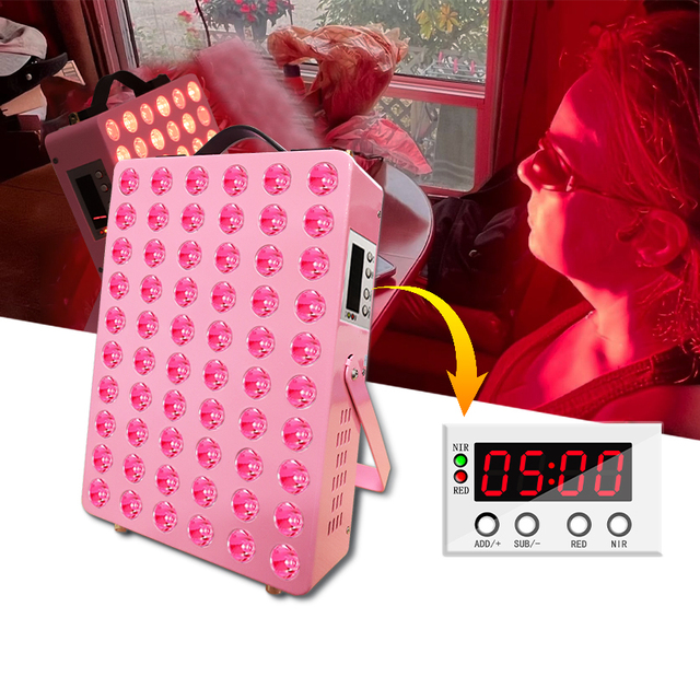 60 LED Red Light Therapy Panel 300W Low EMF Led Infrared Light Therapy Panel for Face Body