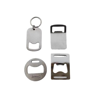 Khuyến mãi Mini phẳng bia mở chai với Keychain thép không gỉ kim loại <span class=keywords><strong>Keyring</strong></span> phụ kiện - Product Image 1