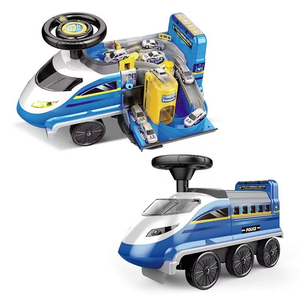 รถของเล่นอเนกประสงค์<span class=keywords><strong>2</strong></span>-in-1แบบเลื่อนได้สำหรับเด็กติดตามการแข่งขันแบบควบคุมระยะไกลพร้อมล้อ EVA สำหรับของเล่นอายุ<span class=keywords><strong>3</strong></span>-8ปี - Product Image 6