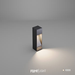 Luzerra 35cm moderne en aluminium inoxydable borne lumineuse extérieur jardin voie paysage éclairage en gros cour lampe - Product Image 3