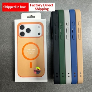 Coque de téléphone magnétique tendance pour <span class=keywords><strong>iPhone</strong></span> 17 18 Pro, compatible avec la charge sans fil, à prix réduit, pour <span class=keywords><strong>iPhone</strong></span> <span class=keywords><strong>13</strong></span> 14 15 16 17 18 Pro Max - Product Image 4