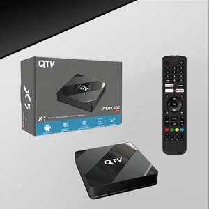 Offre Spéciale QTV H616 Android 10 <span class=keywords><strong>IPTV</strong></span> Stalker – Boîtier Décodeur Intelligent Q5 en Gros avec 2 Go de RAM, Prise US pour TV Numérique - Product Image 1