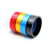 Entretoise de VTT, entretoise de casque de vélo, entretoise colorée en alliage d'aluminium CNC, 10 mm