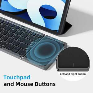 Foldable Keyboard Wireless bluetooth for Z Fold 7 Foldable bluetooth Keyboard with Phone <b>Stand</b> and Long Battery - Product Image 5