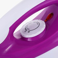 Fer à repasser électrique portable WINNING STAR ST-5009 rose, fil domestique, sec, 100W, 12V, avec câble en caoutchouc de 1,5m