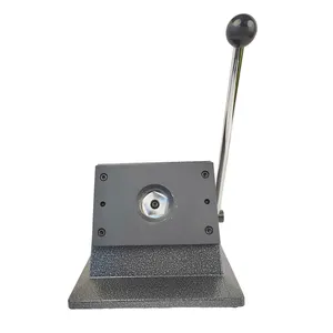 25毫米针徽章切纸机圆形切割机，用于制作按钮针切割尺寸35毫米