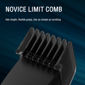 Recortadora de Barba Inalámbrica Ajustable para Hombre, Recortadora de Pelo Eléctrica Profesional Recargable, Uso Doméstico, Rápida - Product Image 2