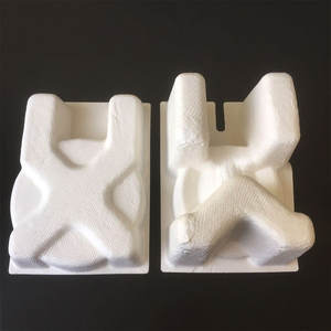 Bandeja de prensado en seco de pulpa de bagazo de molde desechable para embalaje de botellas de agua inserto de caja moldeada de pulpa de papel biodegradable personalizado - Product Image 6