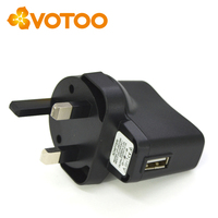 Adaptateur secteur VOTOO 5V 1A 5W AC DC, prise EU US UK AU, chargeur mural 5,5x2,1 mm pour téléphone portable, tablette, GPS