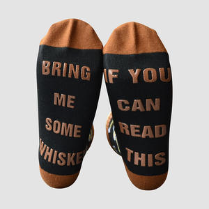 Unisex In Cotone divertente SE È in GRADO di LEGGERE QUESTO BRING ME serie di <span class=keywords><strong>Natale</strong></span> Decorazioni Di <span class=keywords><strong>Natale</strong></span> calze - Product Image 2