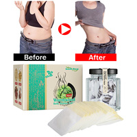 Autocollant de Moxibustion thermique, Patch de Moxa pour cou et taille, patch d'acupuncture magnétique en plâtre médical chinois pour la douleur