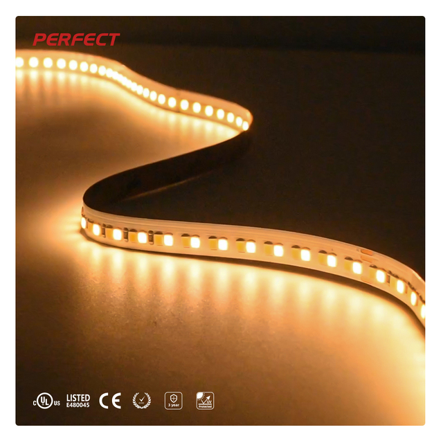 High CRI RA>90 SMD2835 48V 240LEDs/M CCT Tape Light 2700K+6500K 22-24LM/LED IP20/IP67 30m Length for Professional Lighting
