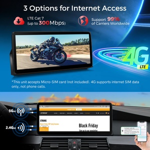 Xtrons 12.3 "Android 13 Octa Core xe màn hình cho BMW 5 Series E60 E61 2005-2010 Carplay Android Auto 4 gam LTE xe Android Máy nghe nhạc - Product Image 4