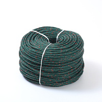 Corde d'ancrage en PE de 20 mm, qualité marine, très résistante pour bateaux et amarrage, corde torsadée à 3 brins, certifiée ISO9001, diamètre personnalisable