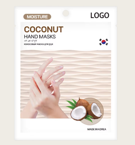 Masque pour les mains à la noix de coco, beauté coréenne, hydratant, adoucissant, réduction des ridules, ODM OEM - Product Image 2