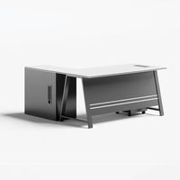 Prix de gros Table de bureau exécutif Bureau moderne Table de bureau exécutif avec tiroirs