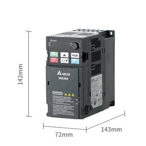 Variador de Frecuencia Delta VFD4A2MS43ANSAA Original, 1.5KW, 4.6A, 380V, Trifásico, para Control de Velocidad de Motor de CA de Uso Pesado - Product Image 1
