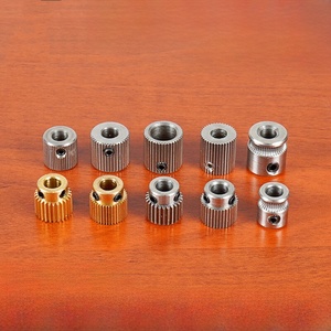 Chất Lượng Cao Mk8 Đùn Ổ Đĩa Bánh Brass & Thép Không Gỉ Tương Thích Với <span class=keywords><strong>Makerbot</strong></span> 3D Máy In <span class=keywords><strong>Filament</strong></span> Thức Ăn Bánh - Product Image 2