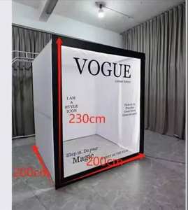 2025 grosir kotak Stan foto khusus majalah kotak <span class=keywords><strong>Vogue</strong></span> Selfie berputar otomatis nirkabel Stan foto - Product Image 2