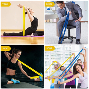 NQ للرياضة شعار مخصص مرن من أجل معدات تمارين اللياقة البدنية تمارين تمارين رياضية أربطة مقاومة من اللاتكس - Product Image 5