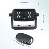 Caméra de recul solaire sans fil IPoster pour voiture, camion, remorque, alimentée par batterie, avec base magnétique, compatible iOS et Android