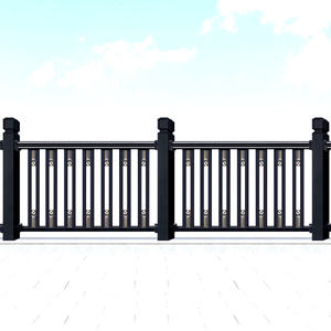 Clôture de jardin moderne en acier inoxydable 304 durable pour cour, villa, espace rural, école - Installation DIY - Product Image 6