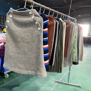 Elegante elegante <span class=keywords><strong>donna</strong></span> gonne invernali di fascia alta <span class=keywords><strong>vestiti</strong></span> usati pesanti on-line fornitore all'ingrosso con prezzi competitivi - Product Image 6