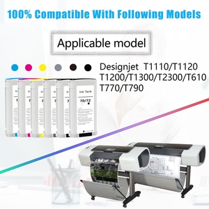 ตลับหมึก Supercolor 70/72 สำหรับ HP T1100 T100 ใช้ร่วมกับเครื่องพิมพ์ HP T610 T620 T770 T790 T1100 T1120 T1200 T1300 T2300 - Product Image 3