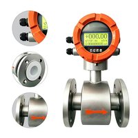 Alat Ukur Aliran Elektromagnetik Digital Ruiji dengan RS485 & 4-20mA untuk Pipa Pengolahan Air Limbah