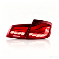 Feux arrière LED Dragon Scale pour BMW Série 5 F10 2011-2017, clignotants séquentiels, ensemble de feux arrière modifiés