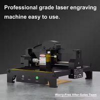 Nouvelle Machine de Gravure Laser CNC pour Bijoux et Porte-clés Personnalisés, Impression de Logos 3D sur Bois, Compatible AI/DXF/DST/LAS, Moteur DIY de Personnalisation Laser