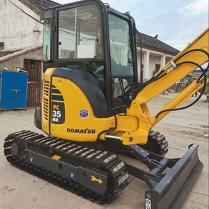 Gebruikte Komatsu Pc35 Mini Graafmachine Tuin Backhoes Tweedehands 3ton 3.5ton 4ton Digger Gebruikte Machines - Product Image 1