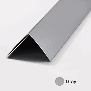 Protection d'angle en alliage d'aluminium brossé protecteur d'angle mural durable en métal