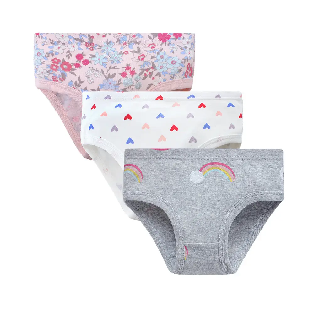 Kids Panties,Cotton Girls Panties Comfortable Printing Baby Briefs Cute Kids Underwear